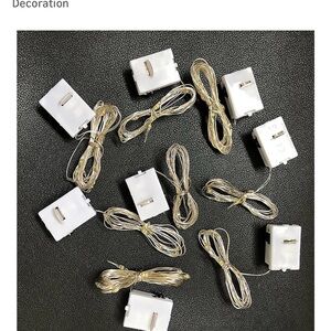 30 pack White Battery-Powered String Fairy Lights